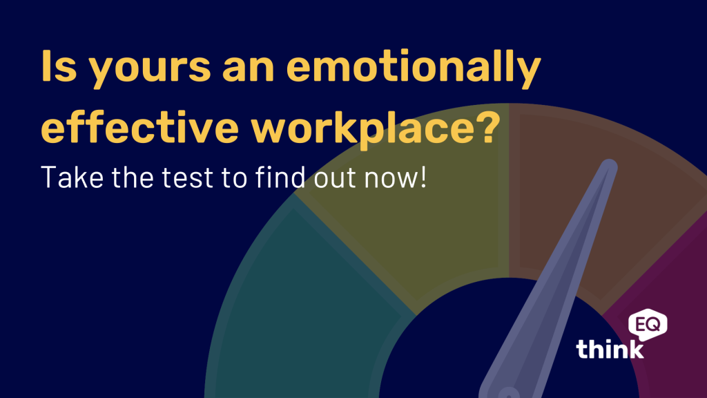 This is a picture to promote the emotionally effective workplace diagnostic tool.